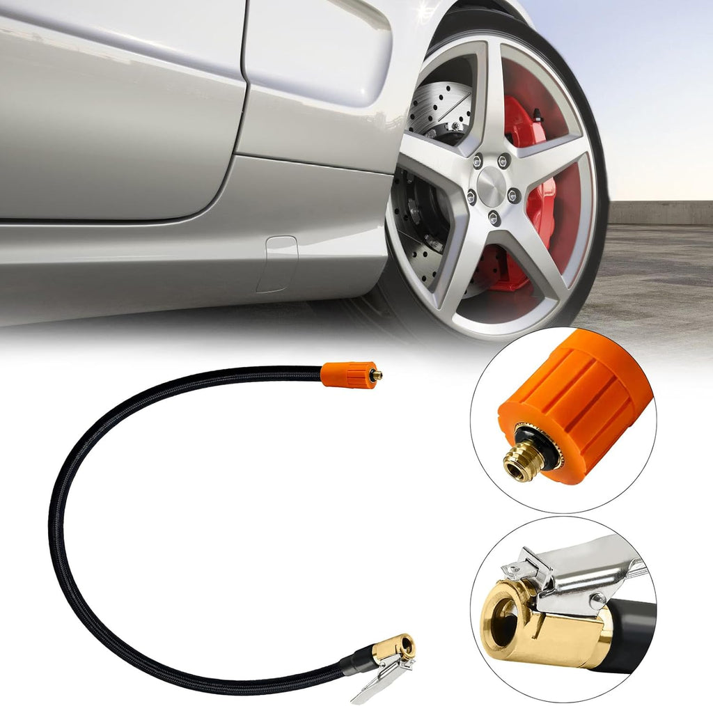 M6 Tire Inflation Adapter - Universal 6mm Threaded Connector for Motorcycle, Car & Silicone Tire Air Pumps