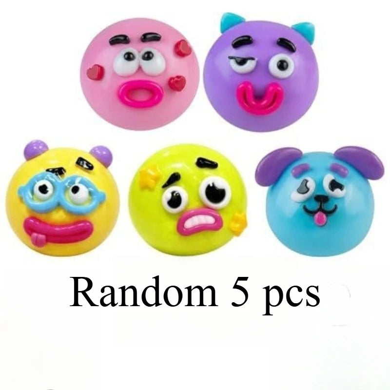 Smushers Squishy Toy, Dog Face Swap Soft Slow Rise Squeeze Toy, Cute Moldable Sensory Stress Relief Fidget Toy