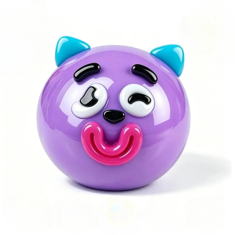 Smushers Squishy Toy, Dog Face Swap Soft Slow Rise Squeeze Toy, Cute Moldable Sensory Stress Relief Fidget Toy