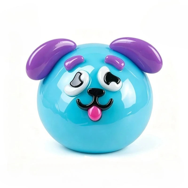 Smushers Squishy Toy, Dog Face Swap Soft Slow Rise Squeeze Toy, Cute Moldable Sensory Stress Relief Fidget Toy